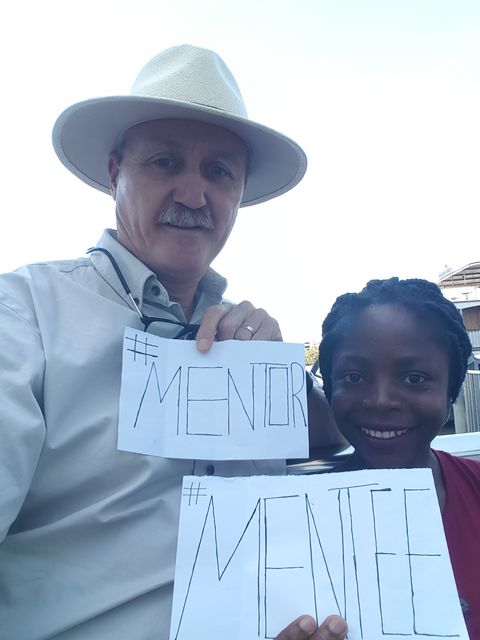 Two different continents, two different career paths, one goal #mymentorisbettrrthanyour😂