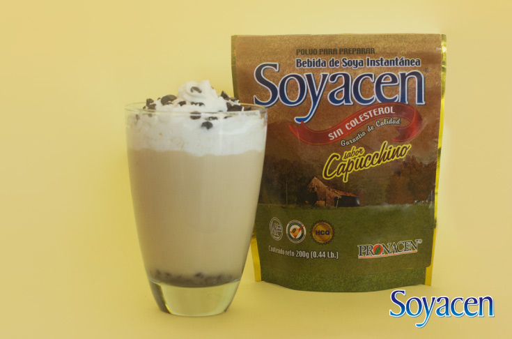 Receta de frappé con Soyacen sabor Capucchino