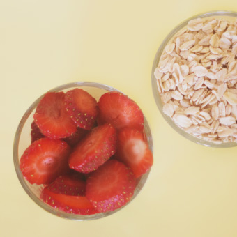 Receta de avena crudivegana con Soyacen