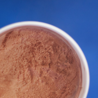 Malteada de chocolate con Soyacen