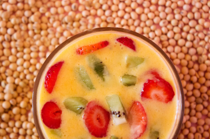 Bowl de mango y kiwi con Soyacen. | Blog Soyacen | pronacen.com