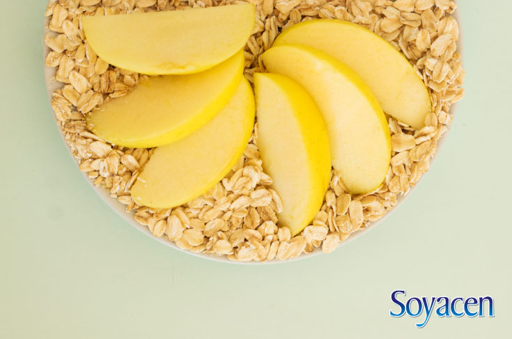 Ingredientes para la Receta de smoothie de Soyacen con manzana | Blog Soyacen | pronacen.com