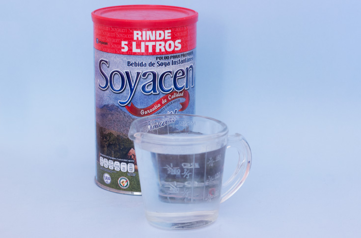 Ingredientes para la Receta de licuado de plátano y germen de trigo con Soyacen Bebida de Soya | Blog Soyacen | pronacen.com