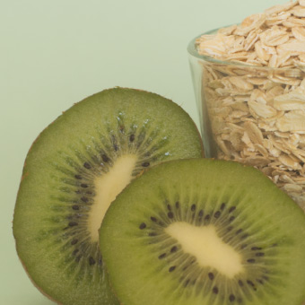 Receta de licuado de kiwi con bebida de soya Soyacen
