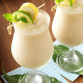 Receta de daiquiri de platano y limon