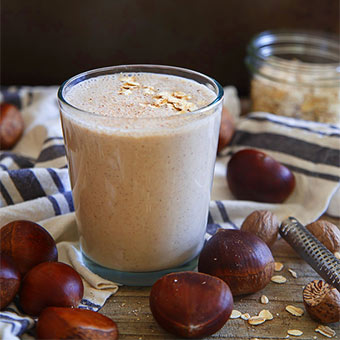 Deliciosa receta de licuado de canela, avena y avellanas