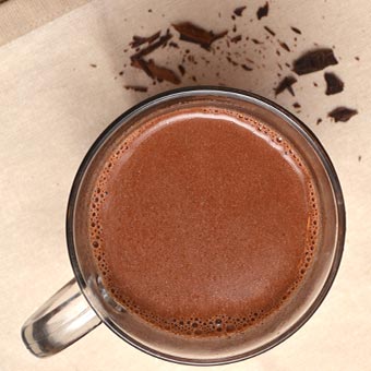 Receta de chocolate caliente con Soyacen