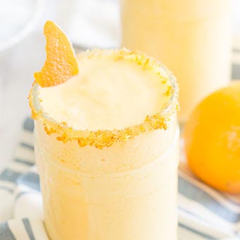 Receta de smoothie de naranja con Soyacen