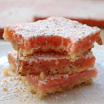 Receta de tarta de toronja libre de lactosa