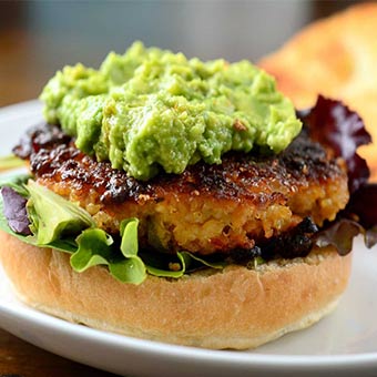 Receta de hamburguesas de quinoa PRONACEN