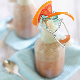 Receta de smoothie de jengibre y toronja con Soyacen