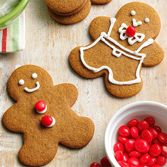 Prepare unas galletas de muñeco de jengibre con Soyacen