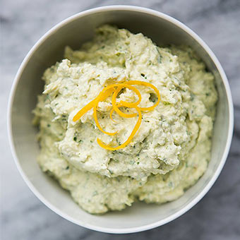Receta de dip de alcachofa
