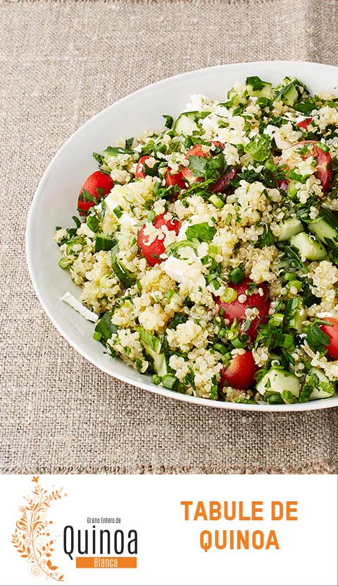 Receta de Tabule de Quinoa PRONACEN