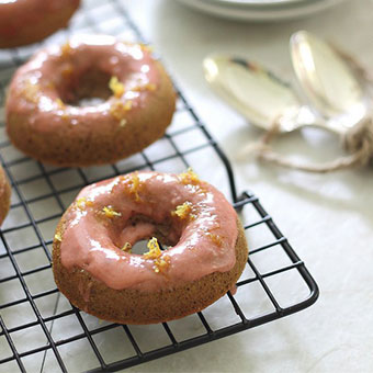 Receta de muffins de mora y jengibre con Soyacen