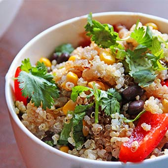 Receta de ensalada de quinoa