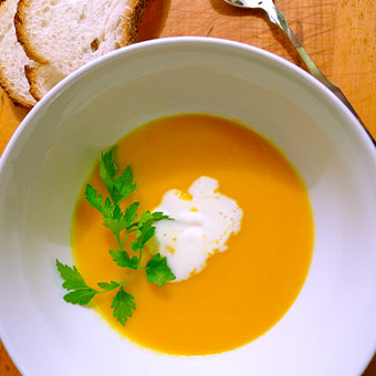 Receta de crema de zanahoria