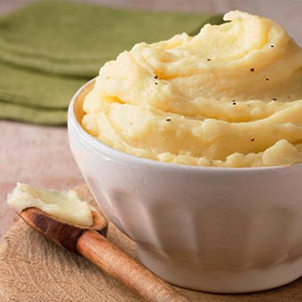 Receta de puré de papa con Soyacen