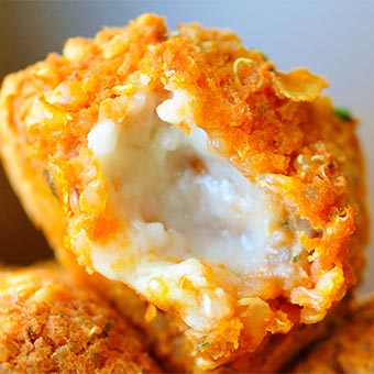 Receta de croquetas de quinoa y tofu con Soyacen
