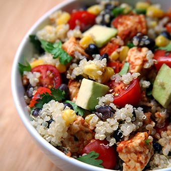 Receta de quinoa a la mexicana