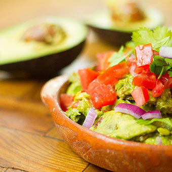 Receta de guacamole
