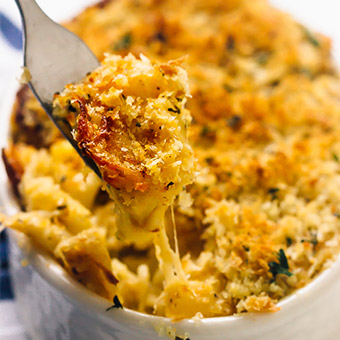 Receta de macarrones con pure de calabaza