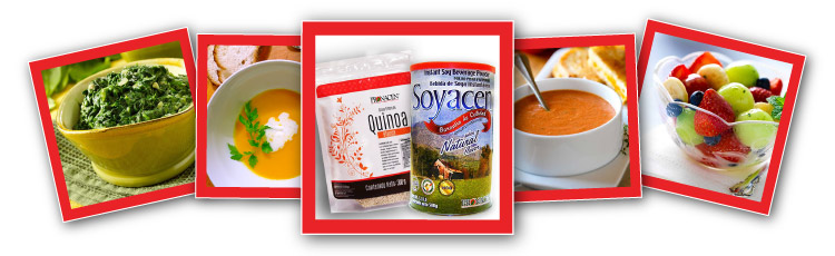 Recetas de sopas y ensaladas con Soyacen