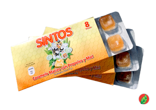 Herbees Sabor Frutos del Bosque - caramelos con miel de abeja y extractos naturales