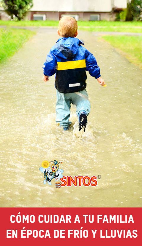 Protegete del frio y lluvias