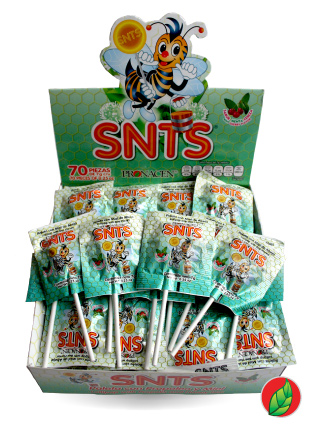 SNTS Paletas con miel de abeja y extractos naturales