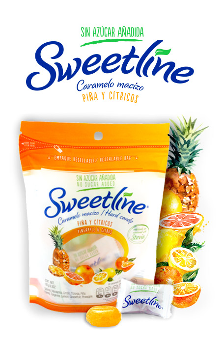 dulces para diabéticos Sweetline de PRONACEN