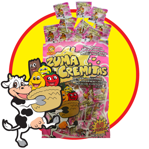 Deliciosas Paletas Zuma Cremitas