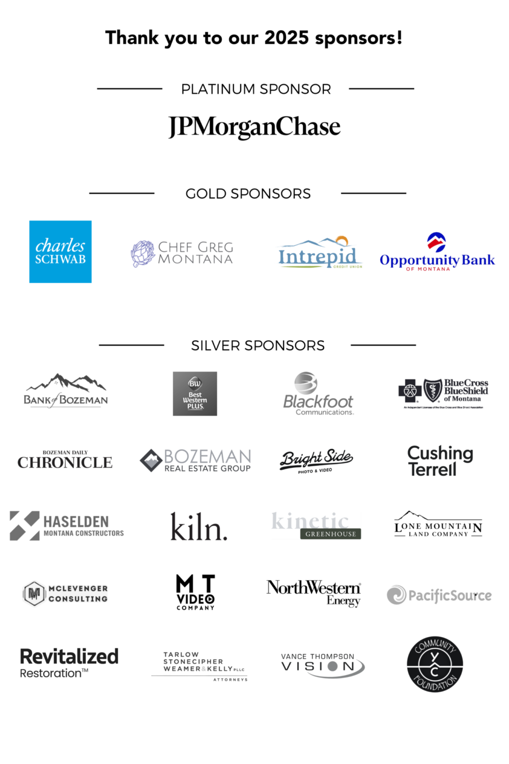 											 Sponsors
										  										 