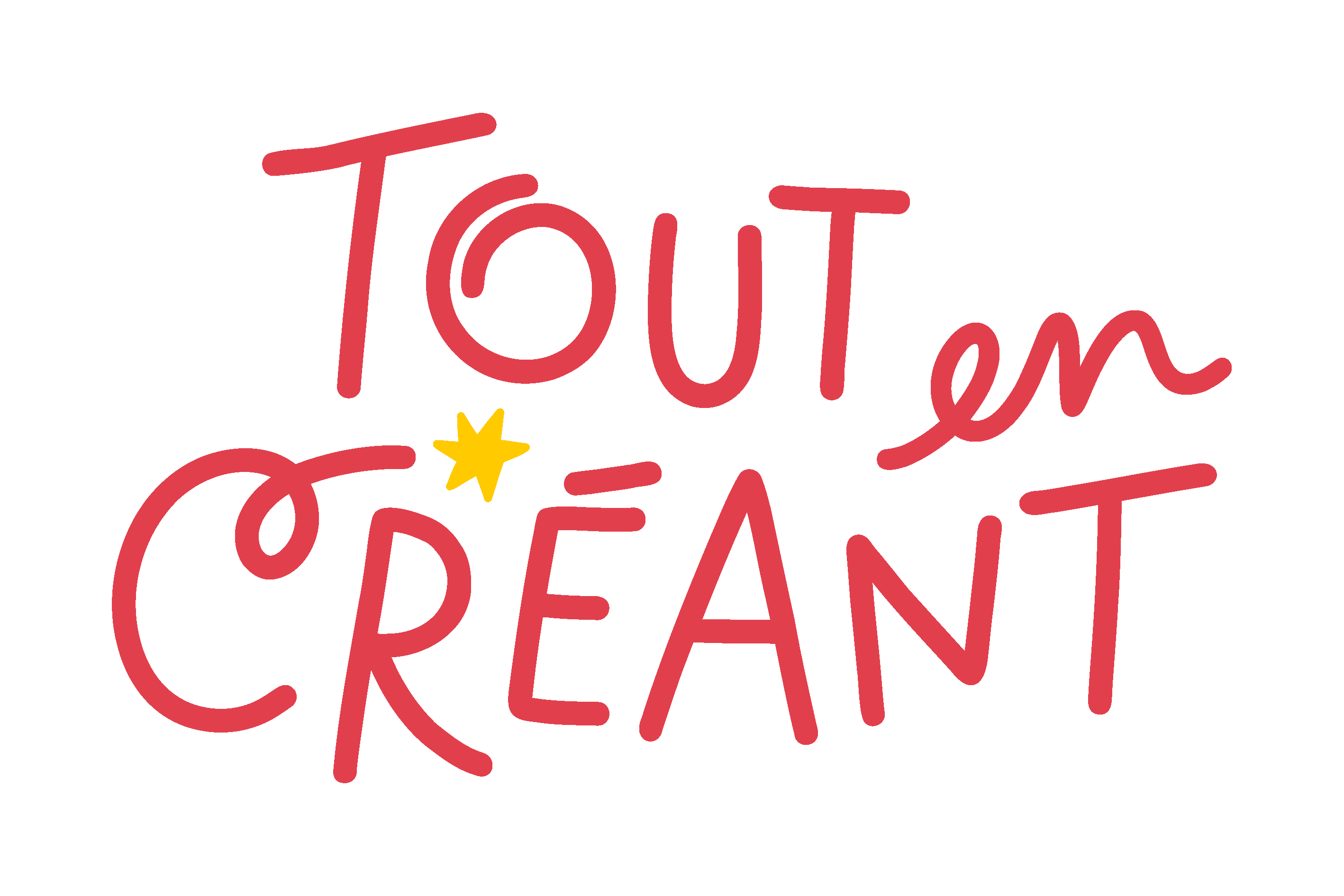 Tout en créant