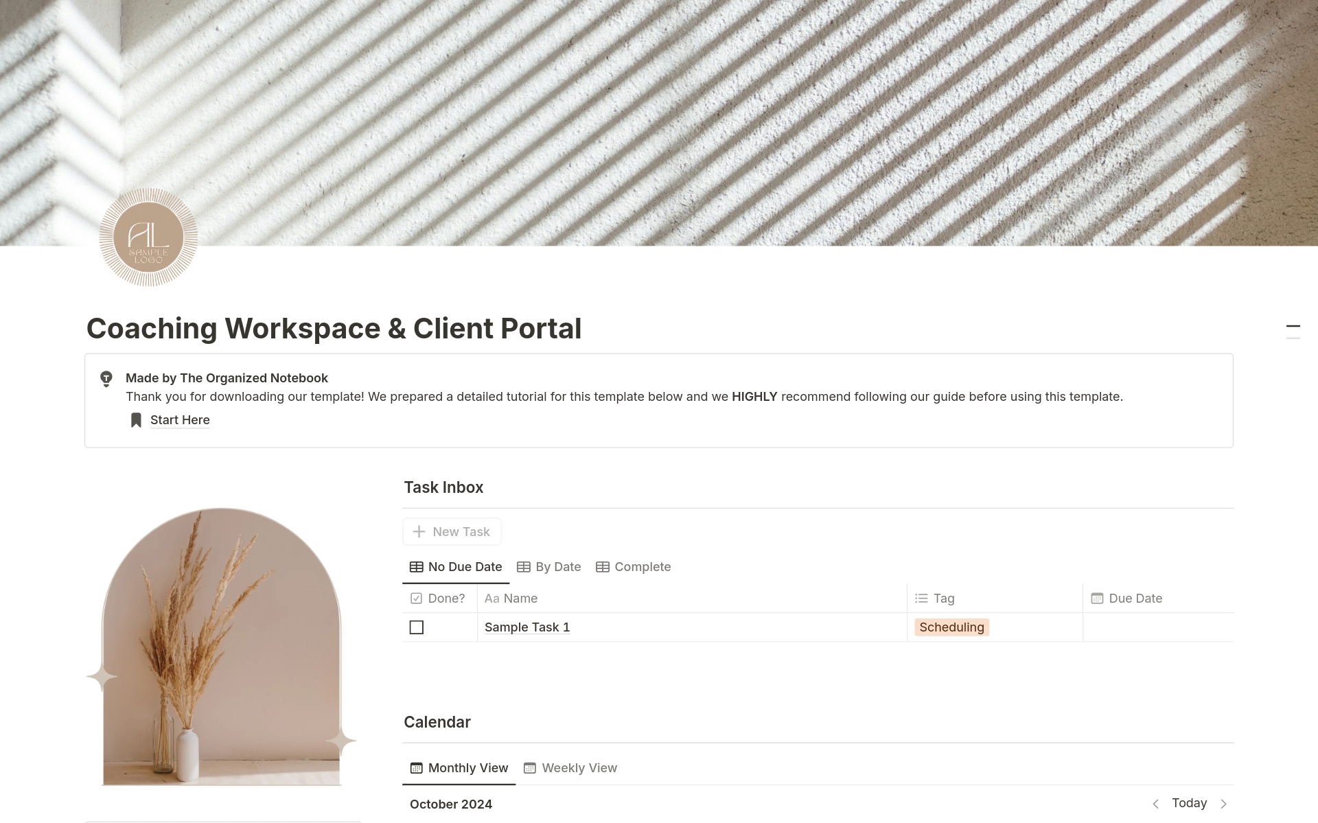 ULTIMATE Coaching Workspace & Client Portal のプレビュー
