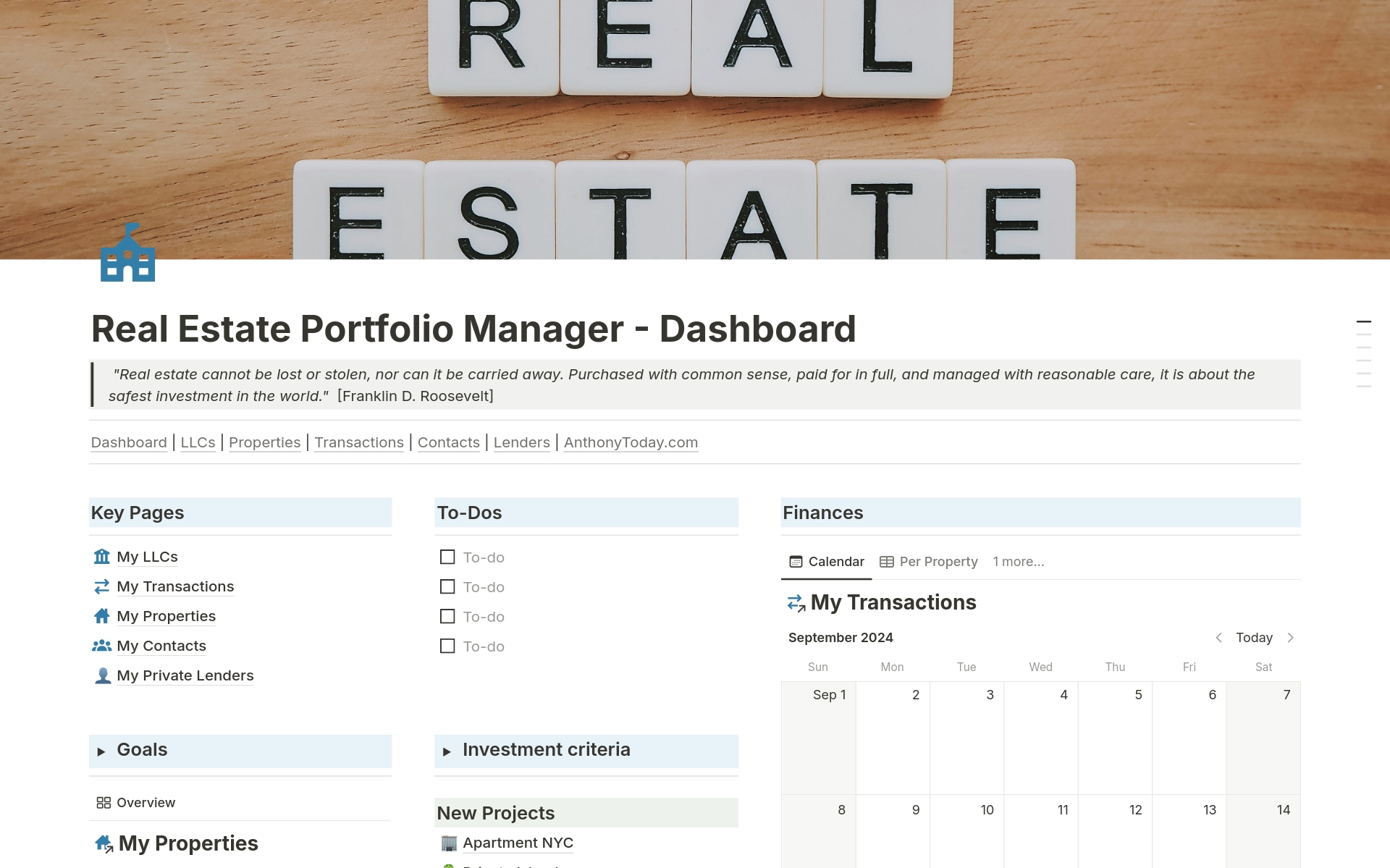 real-estate-portfolio-management-dashboard-template-notion-marketplace for Free Printable Real Estate Flashcards Real Estate Portfolio Management Dashboard Template | Notion Marketplace for Free Printable Real Estate Flashcards