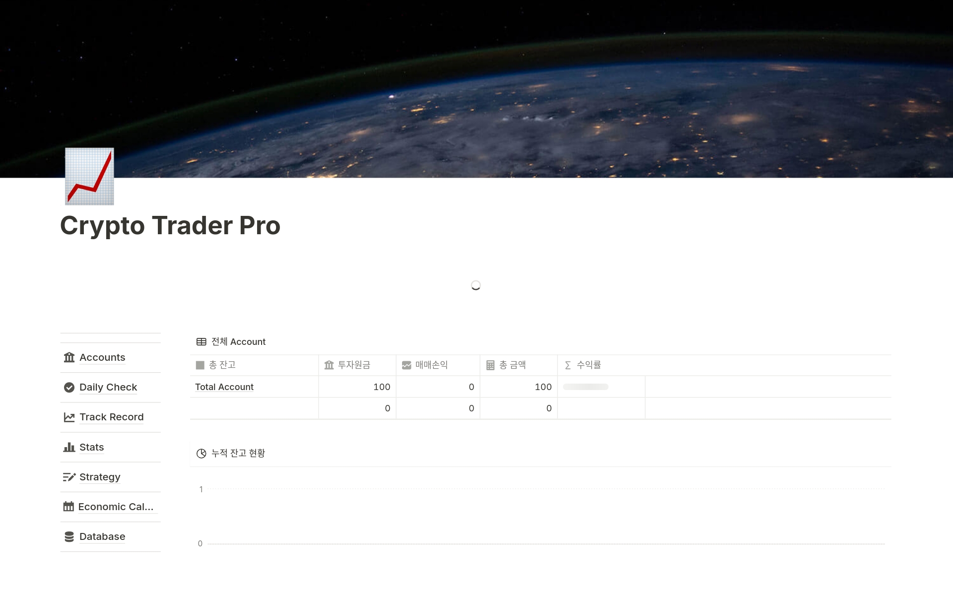 코인 트레이더 프로 매매일지 트레이딩 선물 템플릿 제작자 프로트레이더 | Notion (노션) 마켓플레이스