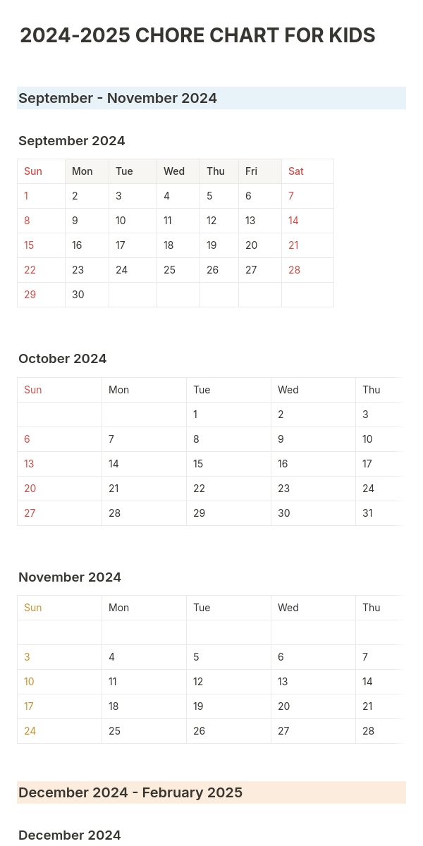2024-2025 CHORE CHART FOR KIDS Template by Simply Organized Pro | Notion Marketplace 2024-2025-chore-chart-for-kids-template-by-simply-organized-pro-notion-marketplace