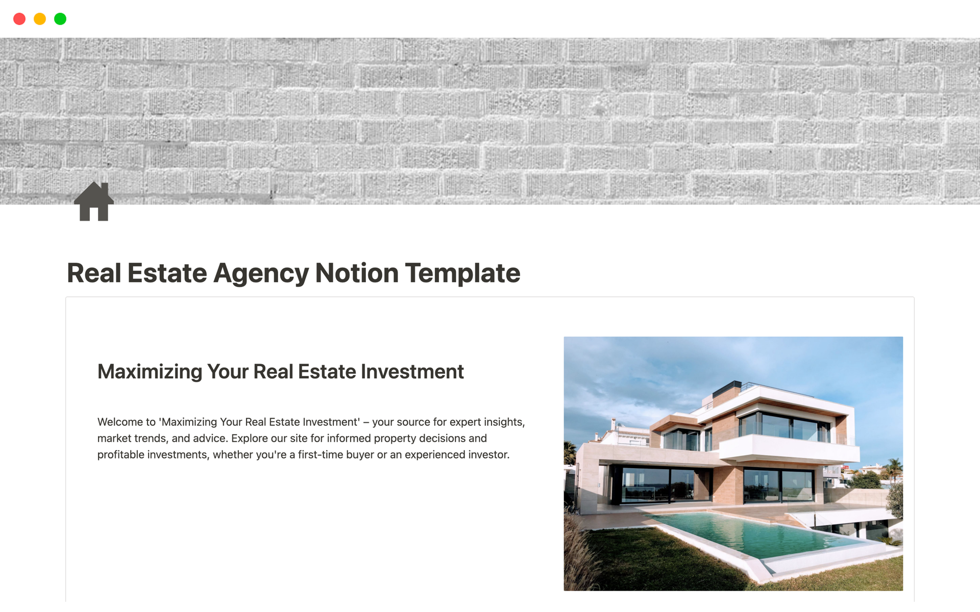 Real Estate Agency のプレビュー