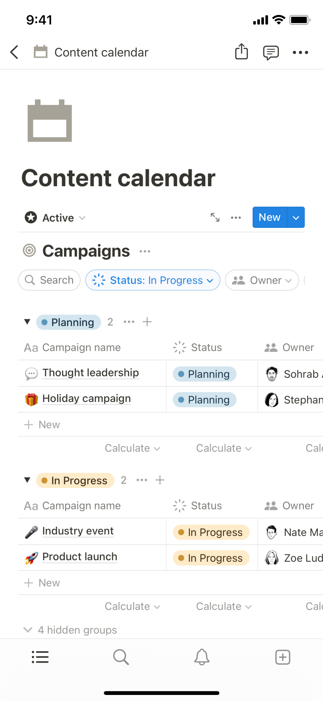 Best Content Calendar Templates from Notion