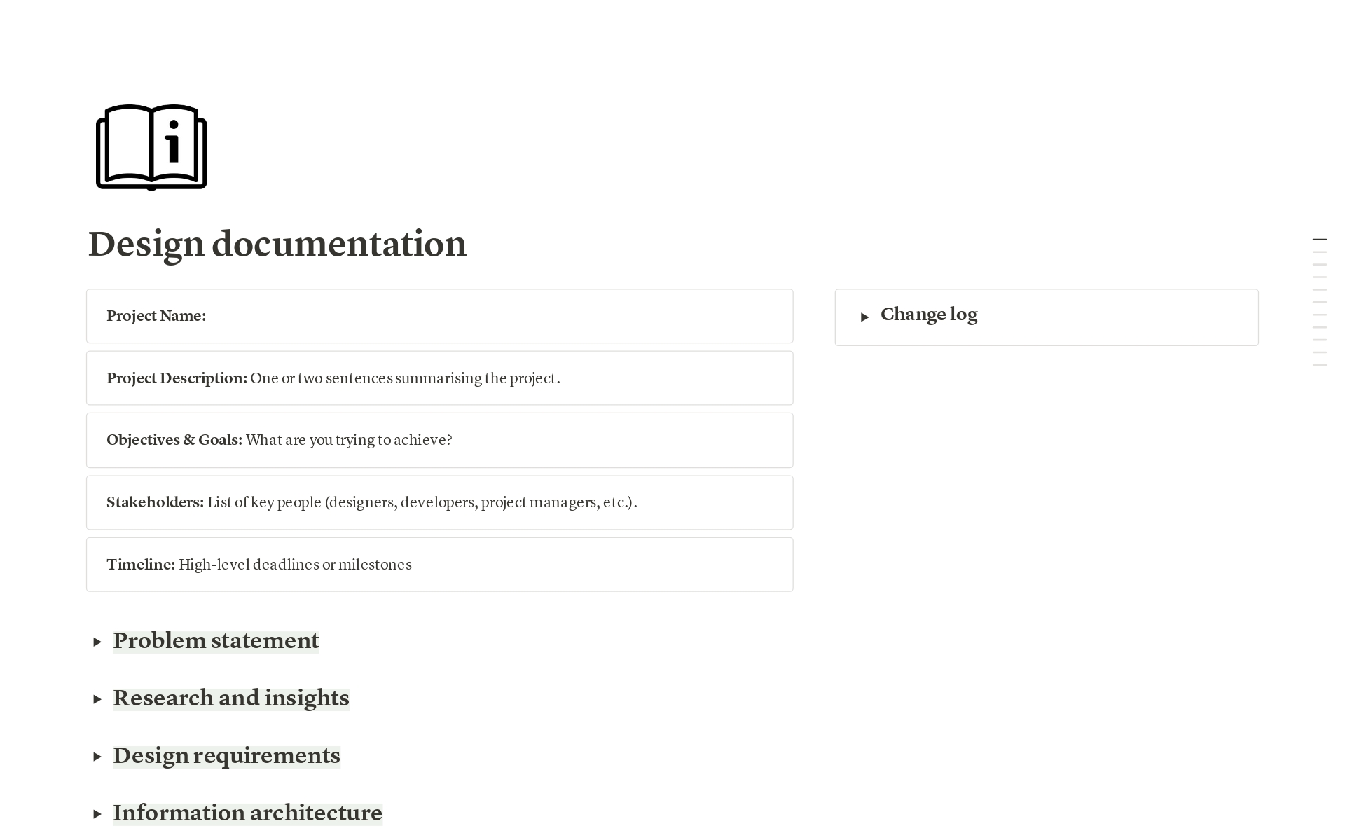 Gui Design Documents UX/UI Case Study - Design Documentation Template by llsbet | Notion ...