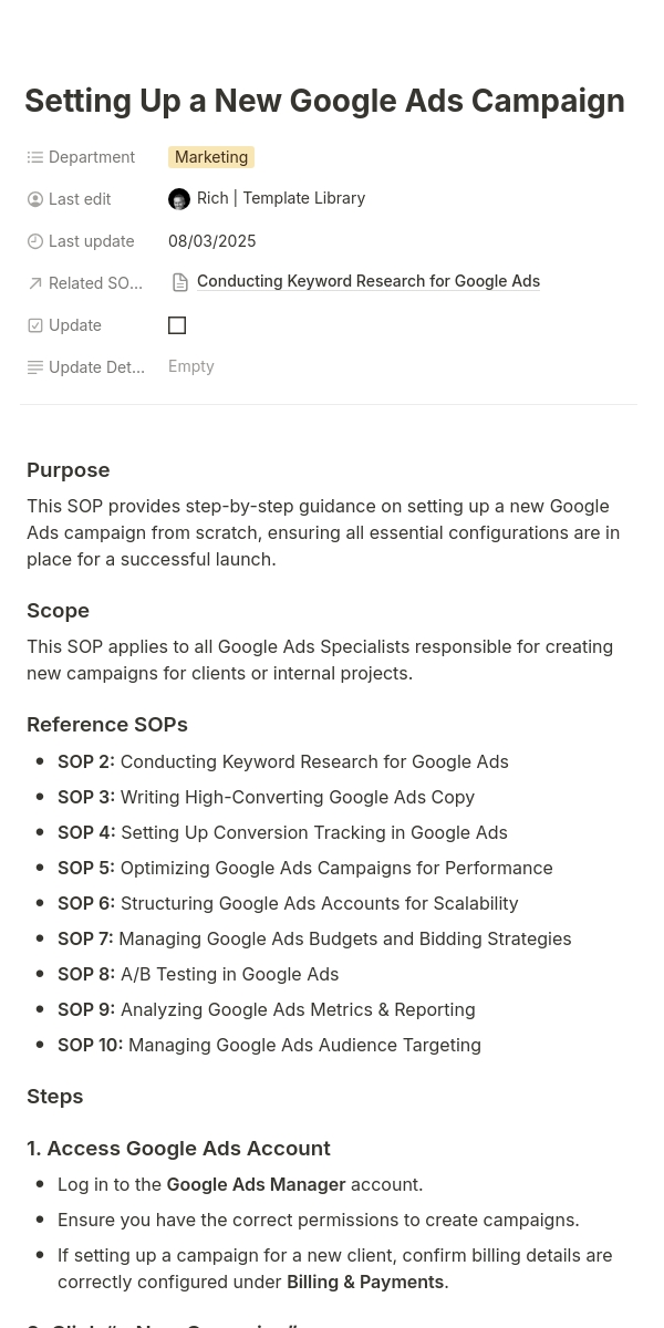Campaign Settings Google Adwords Campaign Sign In Google Ads