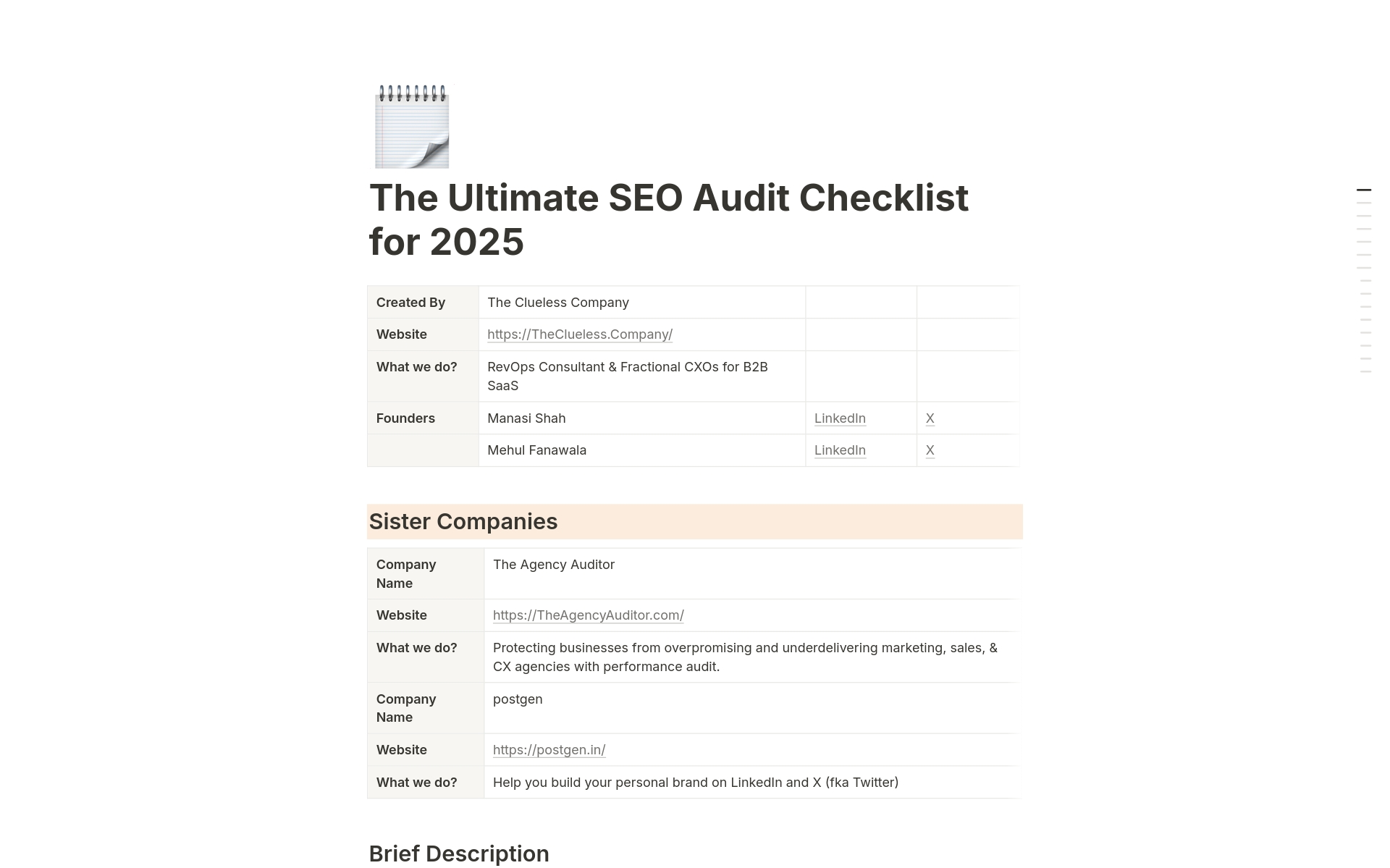 Practical SEO Audit and Implementation Checklist for Café Owners