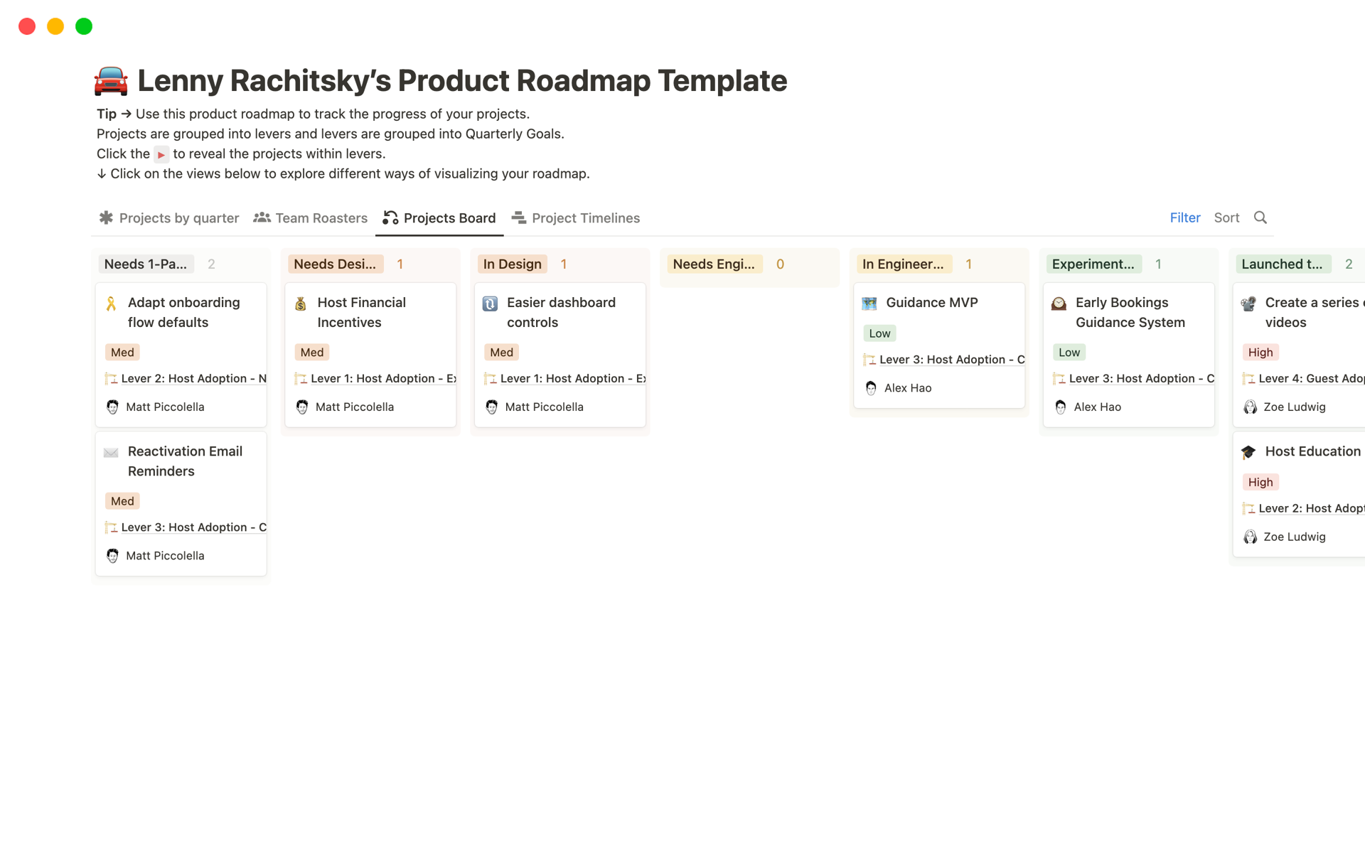 Best Project Roadmap Templates from Notion | Notion Marketplace