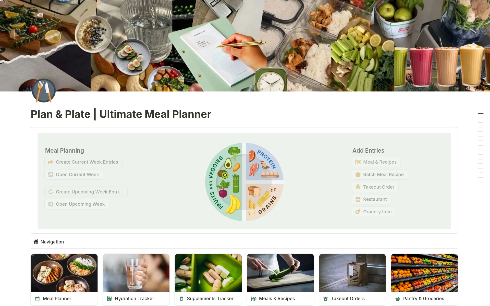 Plan & Plate | Ultimate Meal Planner のプレビュー