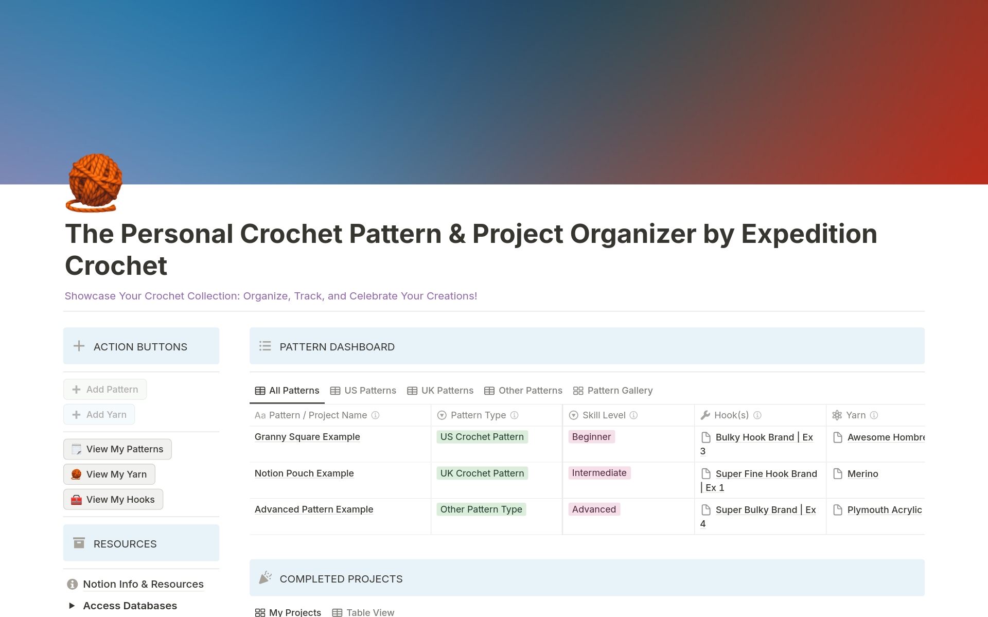 Organize Your Crochet Journey With A Free Crochet Calendar Planner