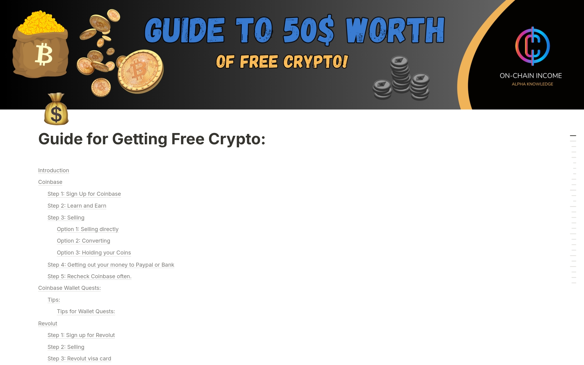 Getting 50$ Crypto - Cheat Sheet Template by Nixi | Crypto | Notion  Marketplace