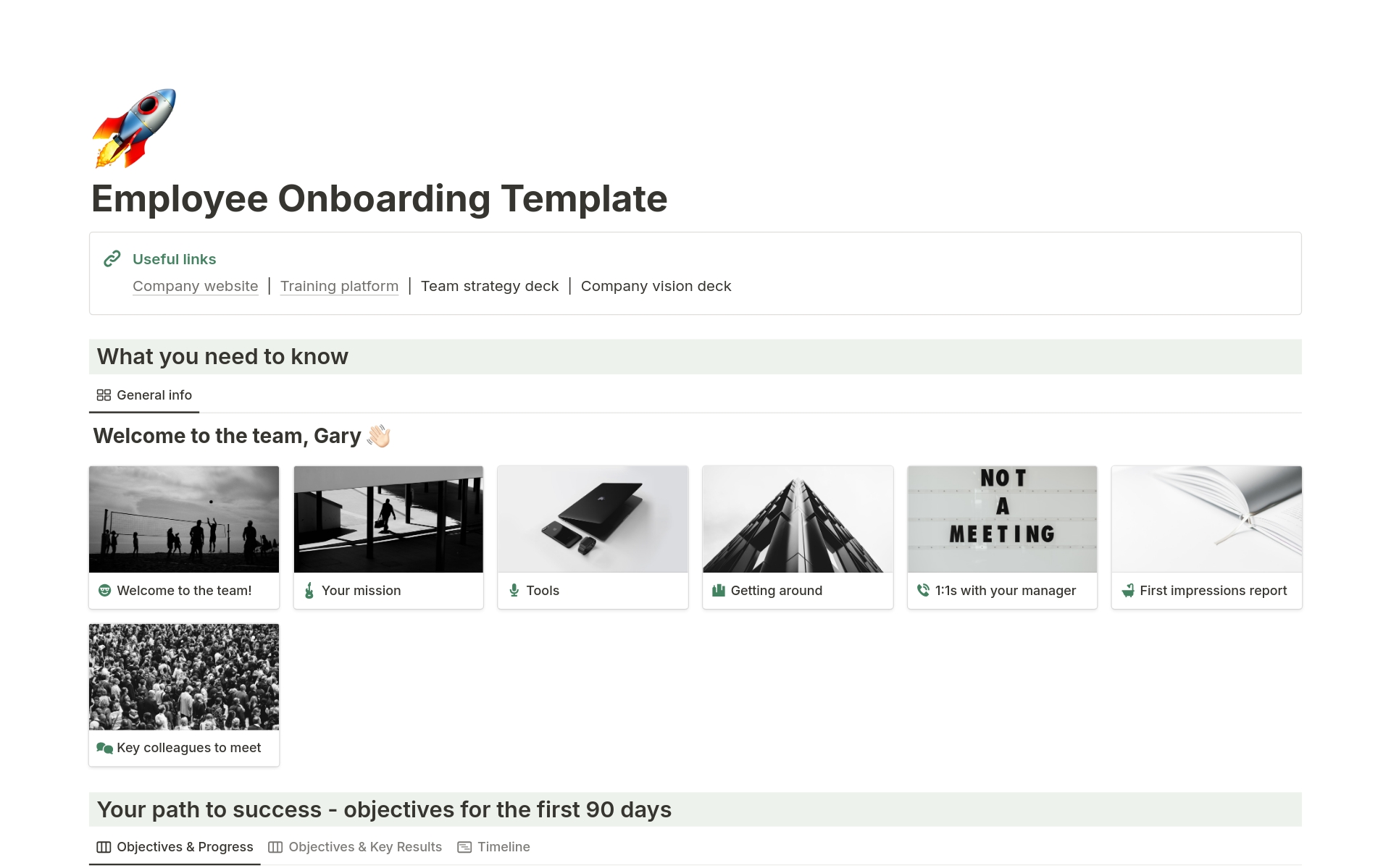 Employee Onboarding OS Template | Notion Marketplace