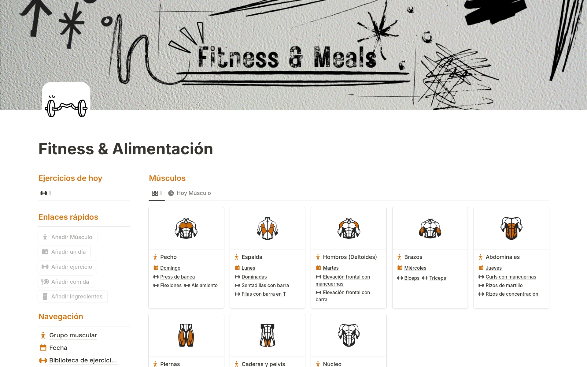 Pesas Rutina Semanal De Ejercicios Para Ganar Masa Muscular