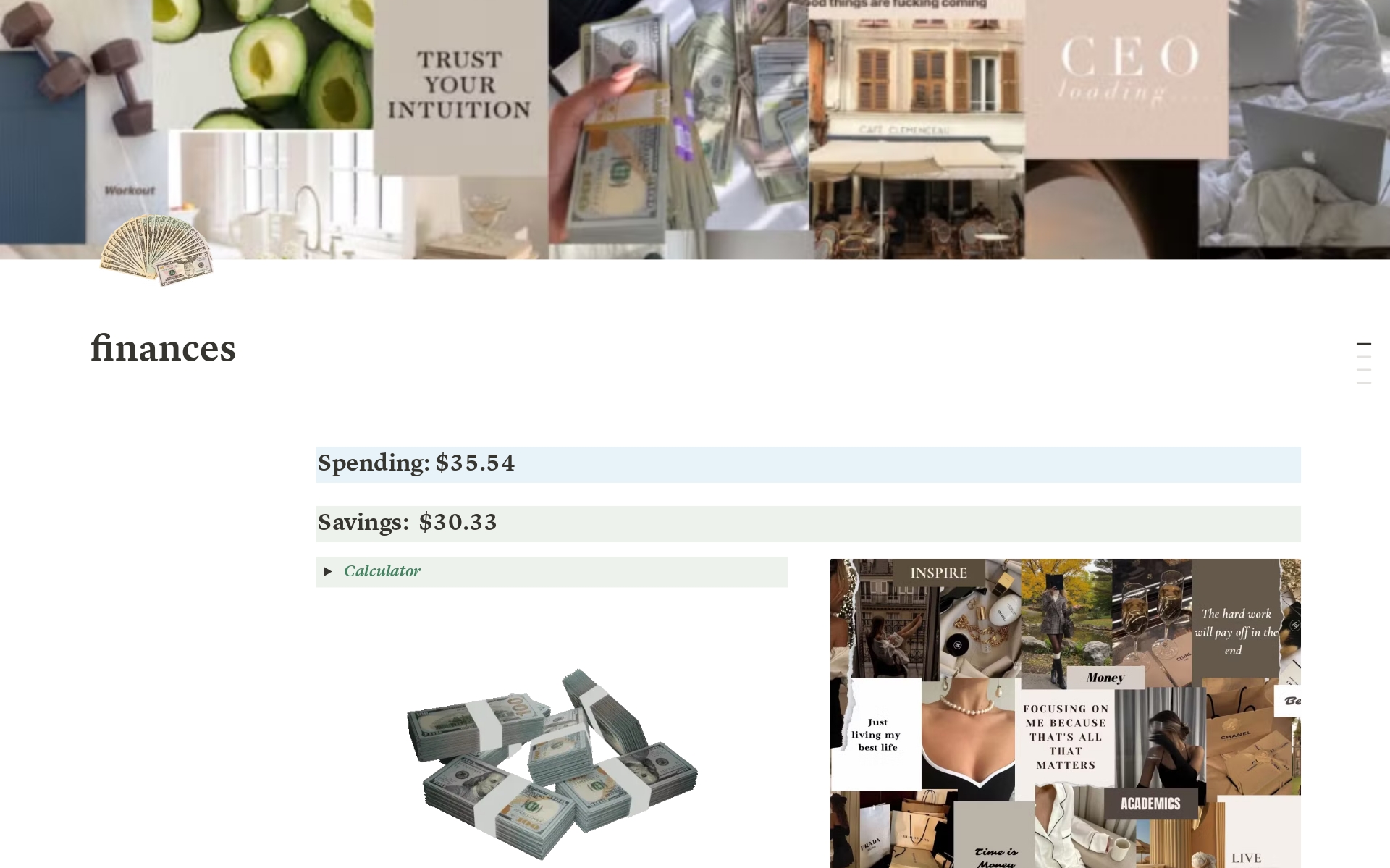 Finances Template Notion Marketplace
